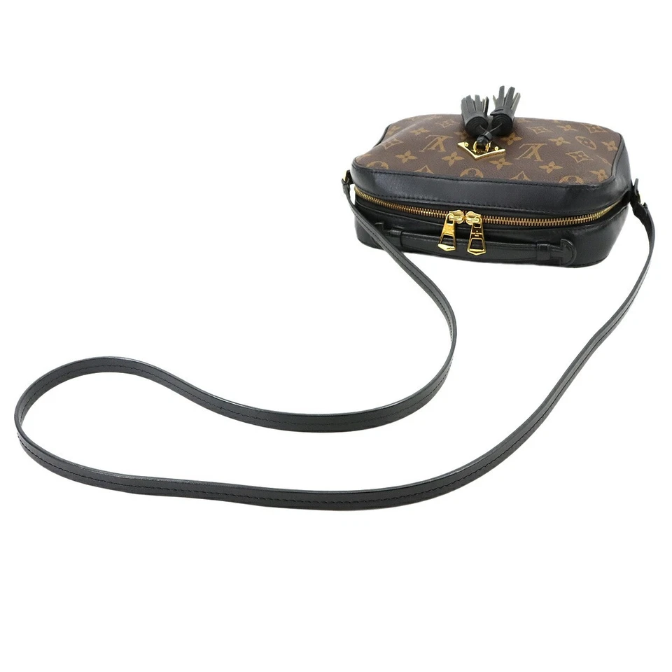 Louis Vuitton Saintonge in Monogram Canvas & Noir Leather