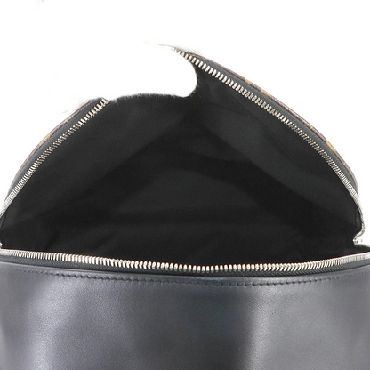 LOUIS VUITTON Monogram Macassar Josh Backpack NV Brown Black
