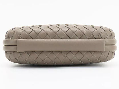 Bottega Veneta Intrecciato Knot Minaudière Clutch Bag