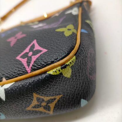 Louis Vuitton LV Accessories Pouch Bag In Black Monogram Multicolor