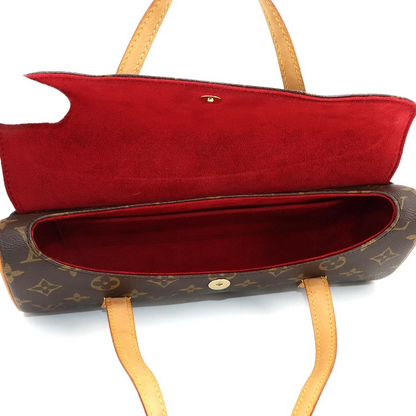 Louis Vuitton Sonatine Handbag in Monogram Canvas