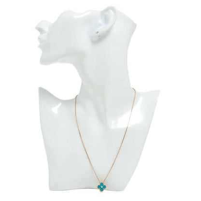 Van Cleef & Arpels Vintage Alhambra 1P Diamond Sable Necklace