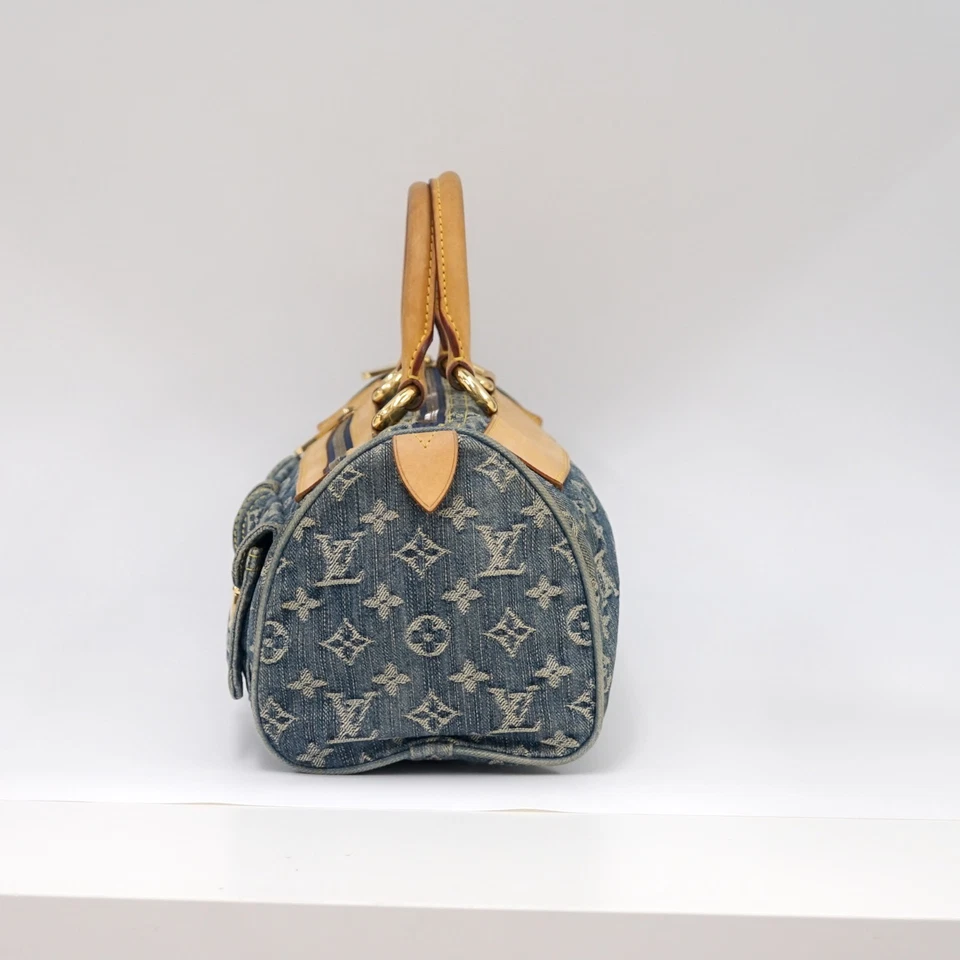 Louis Vuitton Monogram Denim Neo Speedy in Blue