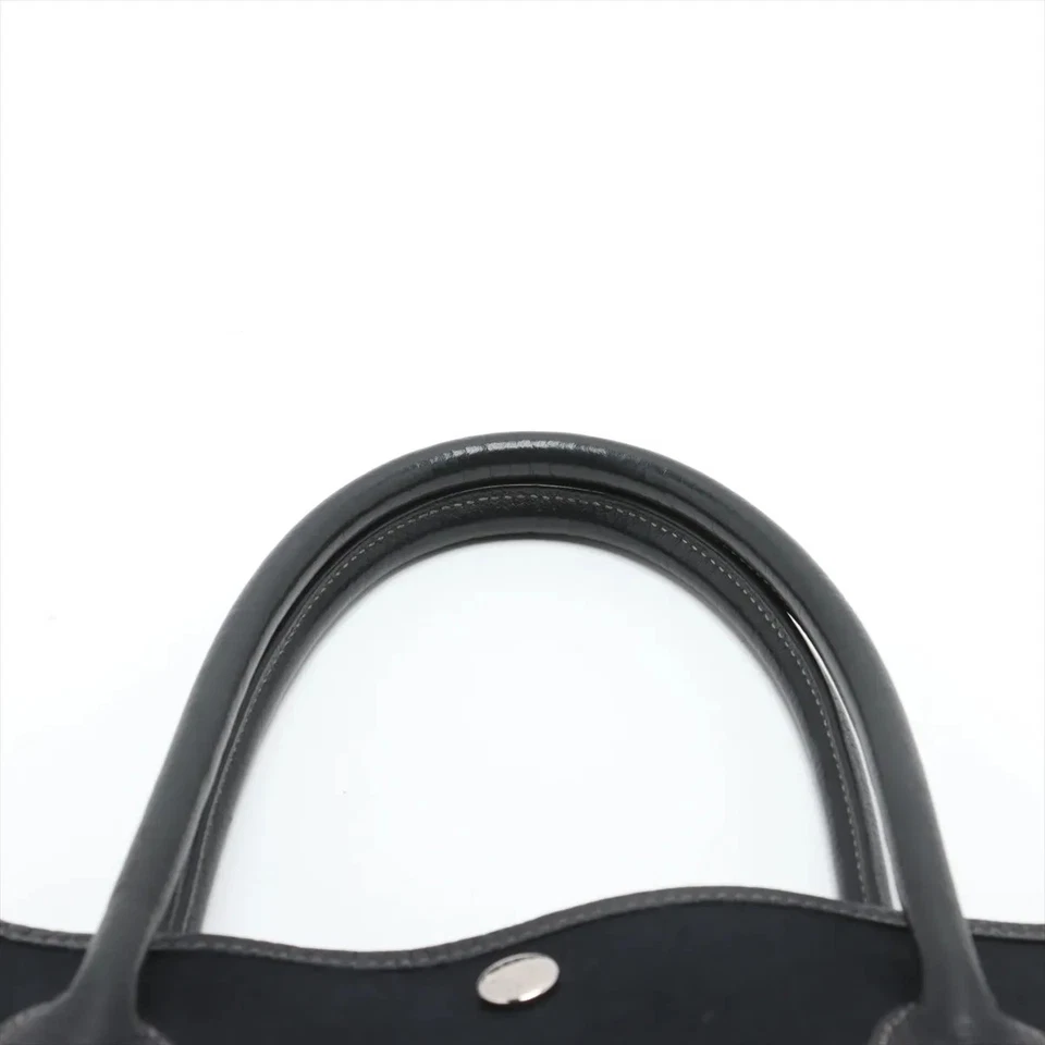 Hermès Garden Party 36 PM Twal Officie x Negonda Black Silver Metal Fittings J Stamp