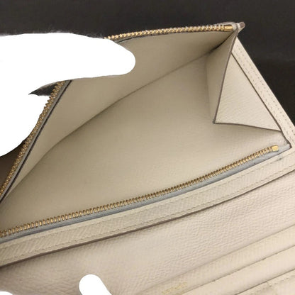 HERMES Bearn Soufflet Epsom Leather Long Bifold Wallet