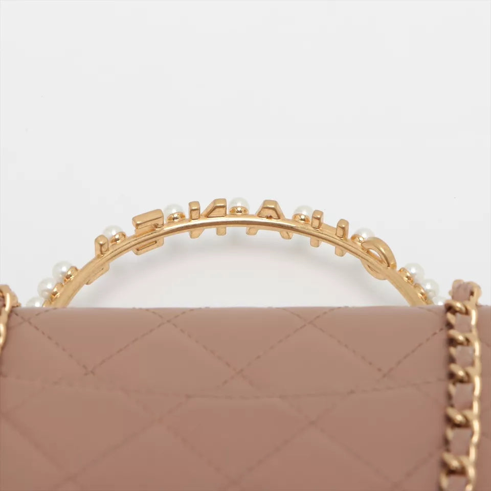 Chanel Matelasse Chain Wallet