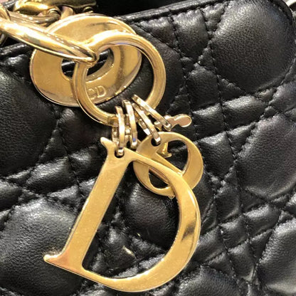 Christian Dior Canage Chain Tote Bag