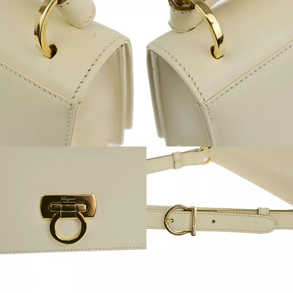 SALVATORE FERRAGAMO Logo Gancini Shoulder Bag