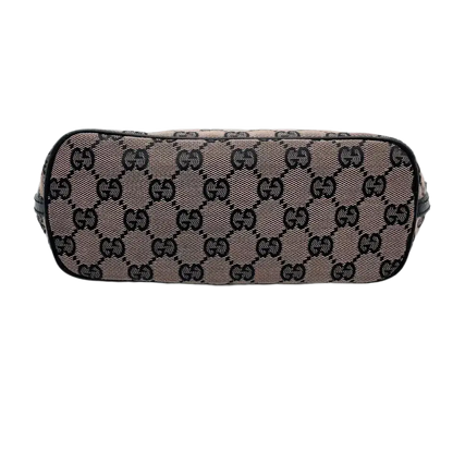 GUCCI Cosmetics Accessory Pouch In Navy GG Canvas