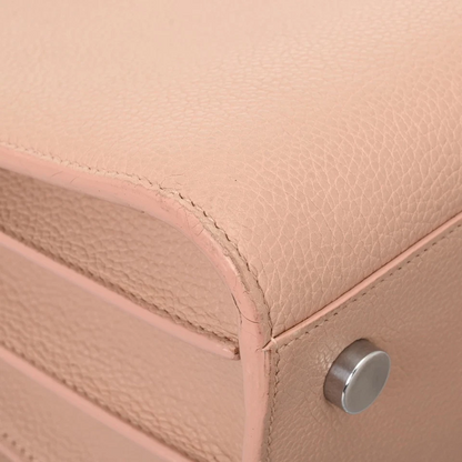 Saint Laurent Sac de Jour Nano in Pink Grain Leather