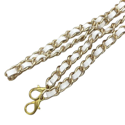 CHANEL VIP Limited Coco Mark Rhinestone 2-Way Chain Shoulder Pearl Hand Bag