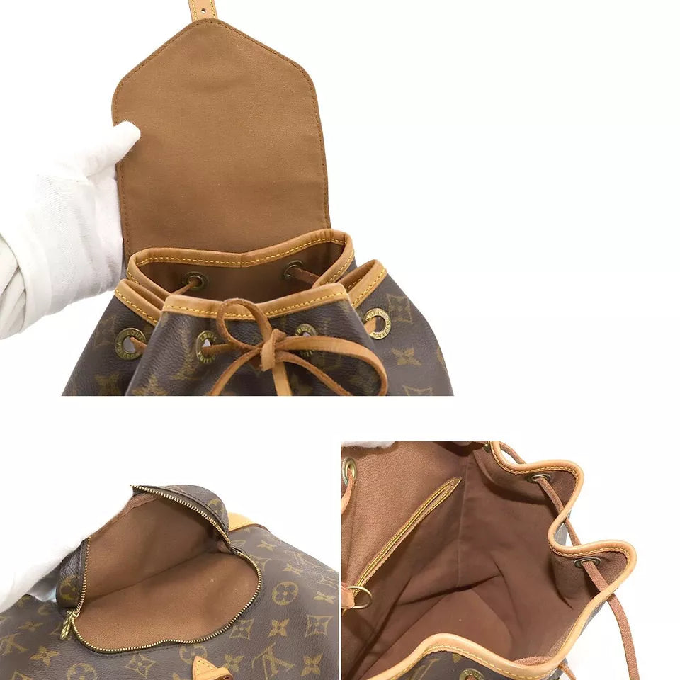 LOUIS VUITTON Monogram Montsouris MM Backpack