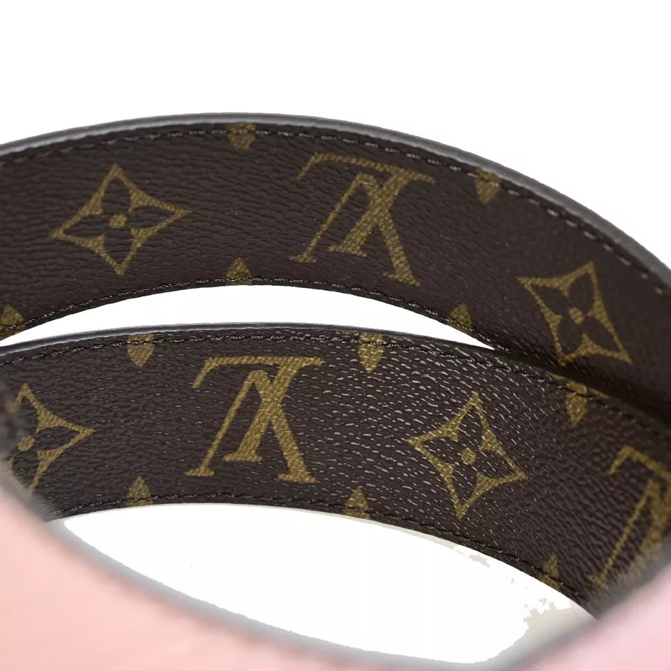 Louis Vuitton Ceinture LV Circle Belt in Monogram Epi Pink