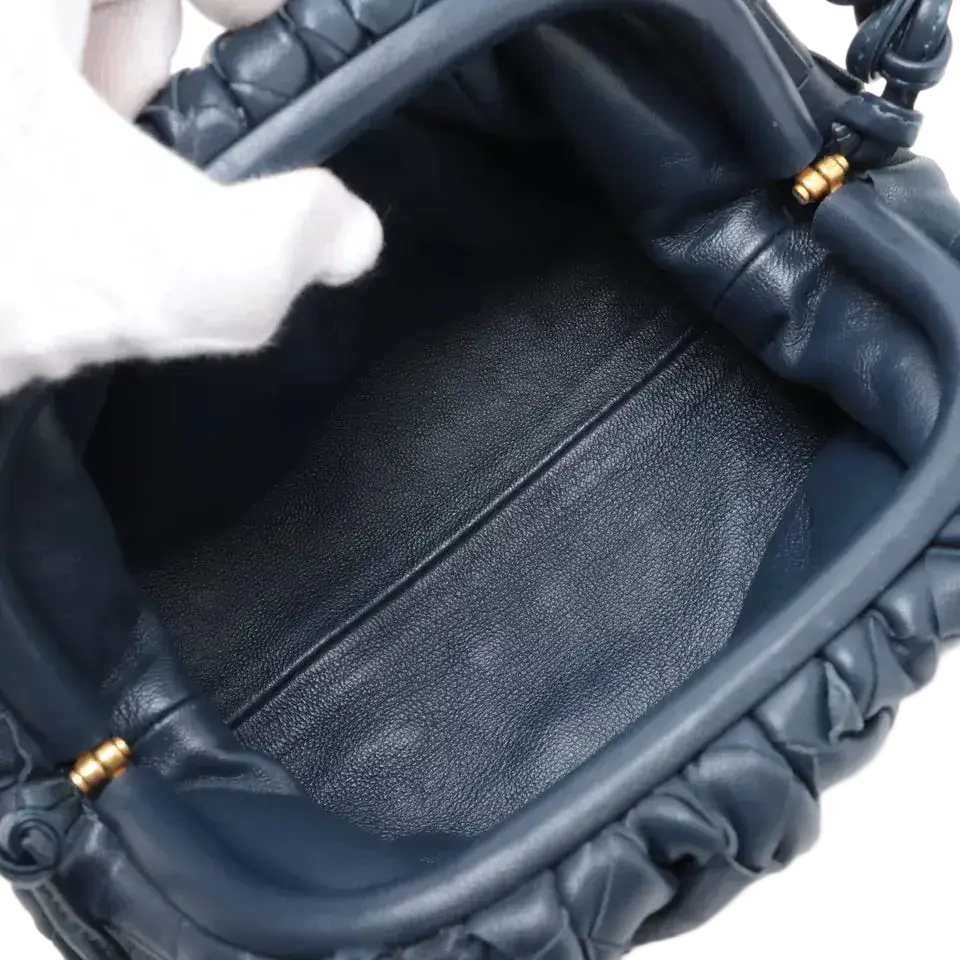Bottega Veneta Intrecciato The Pouch Leather Shoulder Bag