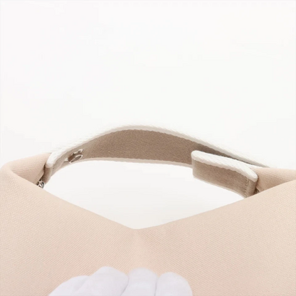 Hermès Brid-A-Brac PM Handbag in Beige Canvas with Silver-Tone Hardware