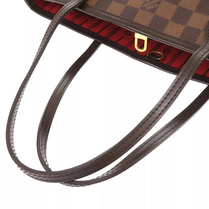 LOUIS VUITTON Damier Neverfull PM Tote Bag – Brown