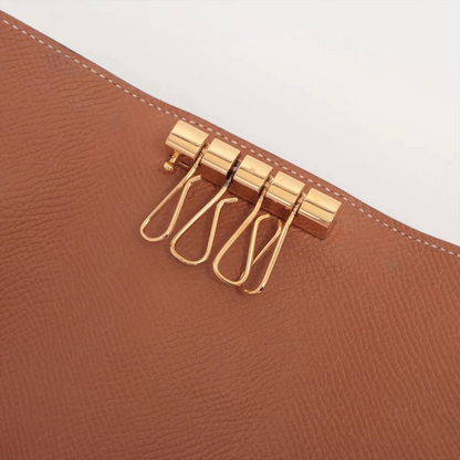 Hermès Bearn Key Case Veau Epsom Key Case Gold Gold Metal Fittings U Stamp 2022