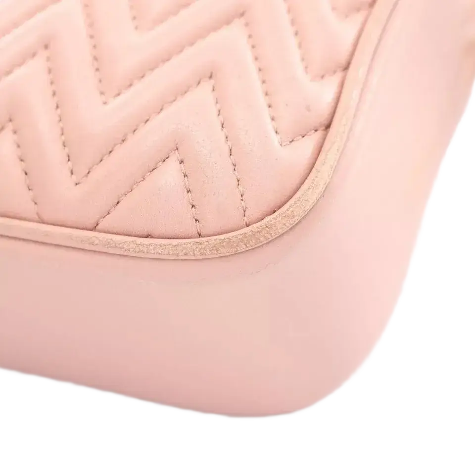 Miu Miu NAPPA IMPUNTURE Chain Shoulder Bag