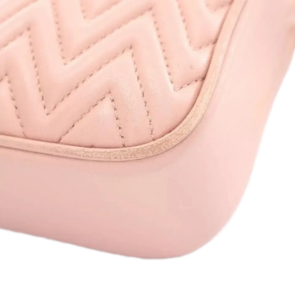 Miu Miu NAPPA IMPUNTURE Chain Shoulder Bag