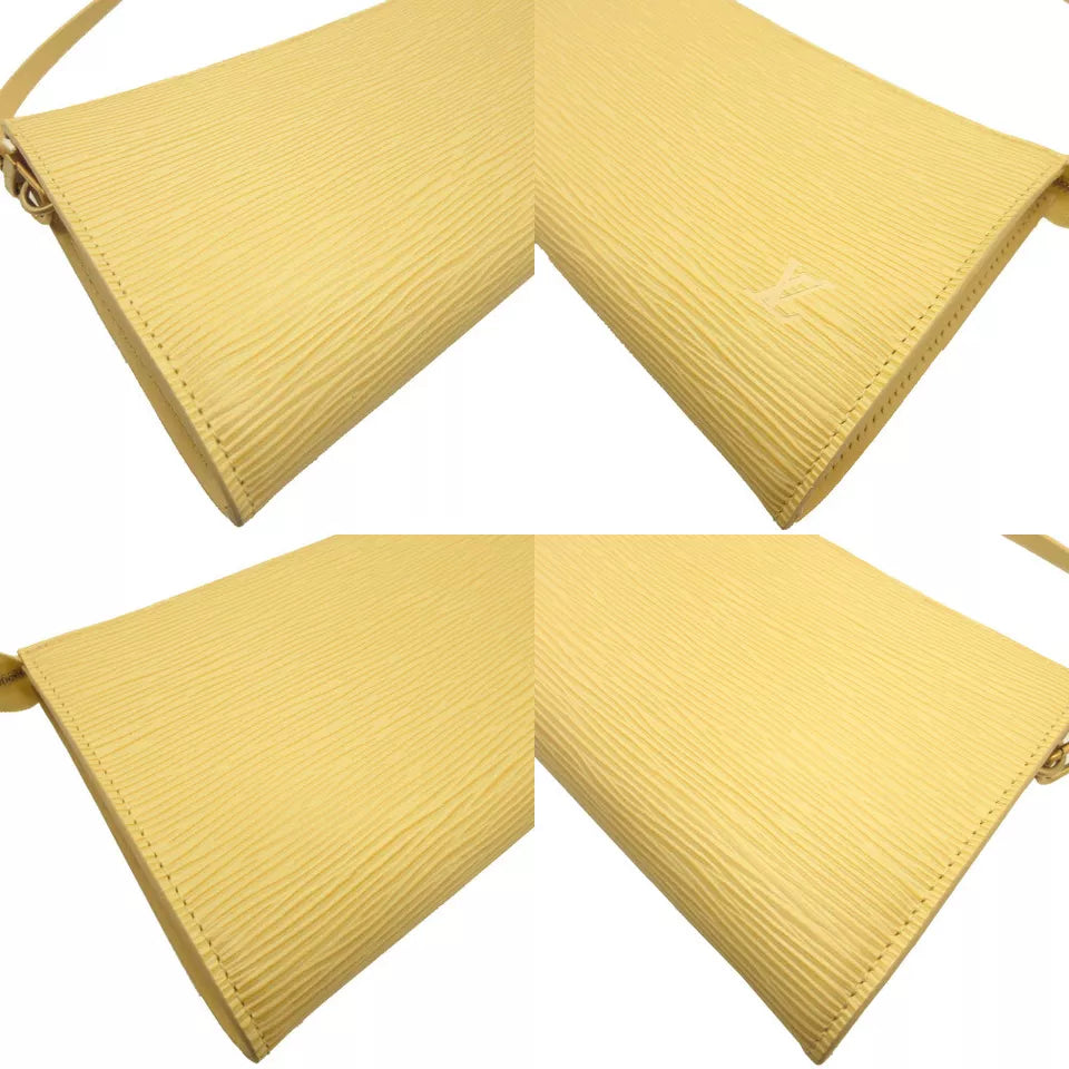 LOUIS VUITTON Epi Pochette Accessories' Pouch – Vanilla