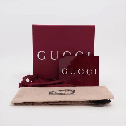 Gucci GG Marmont Belt 85 GP & Leather Black