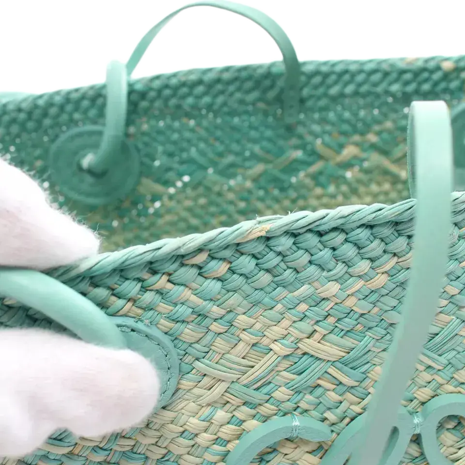 LOEWE Small Anagram Basket Shoulder Bag