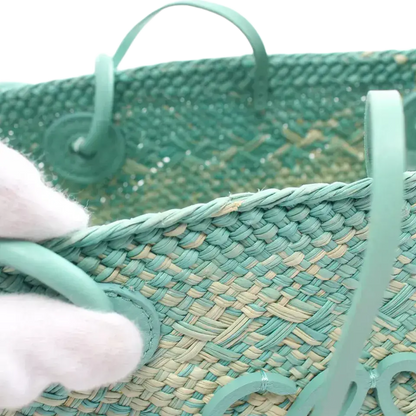 LOEWE Small Anagram Basket Shoulder Bag
