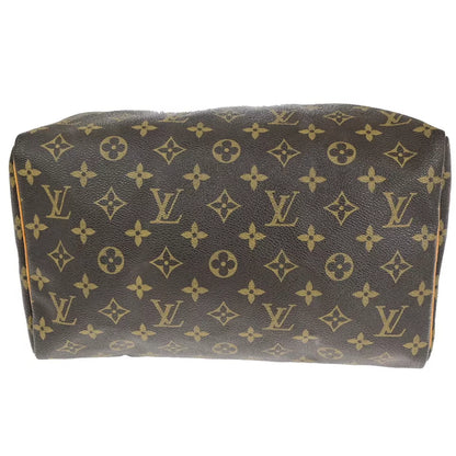 LOUIS VUITTON Speedy 30 Travel Handbag – Brown Monogram Leather