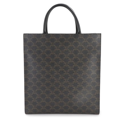 CELINE Triomphe Medium Vertical Cabas 2-way Tote Shoulder Bag