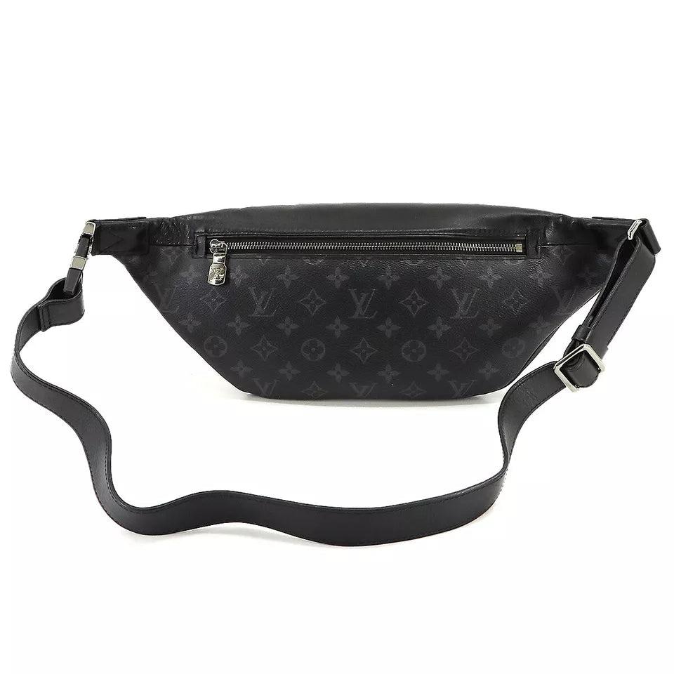 LOUIS VUITTON Black Monogram Discovery Eclipse Bumbag