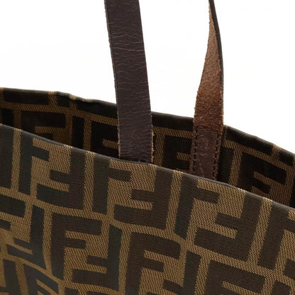 Fendi Zucca Pattern Tote Bag