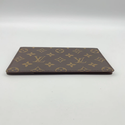 Louis Vuitton Vintage Agenda Horizontal Bill Case in Monogram Canvas