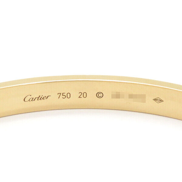 Cartier Love Bracelet K18YG Gold #20 B6067520