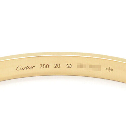 Cartier Love Bracelet K18YG Gold #20 B6067520