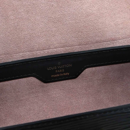 Louis Vuitton Epi Papillon Trunk Shoulder Bag in Noir