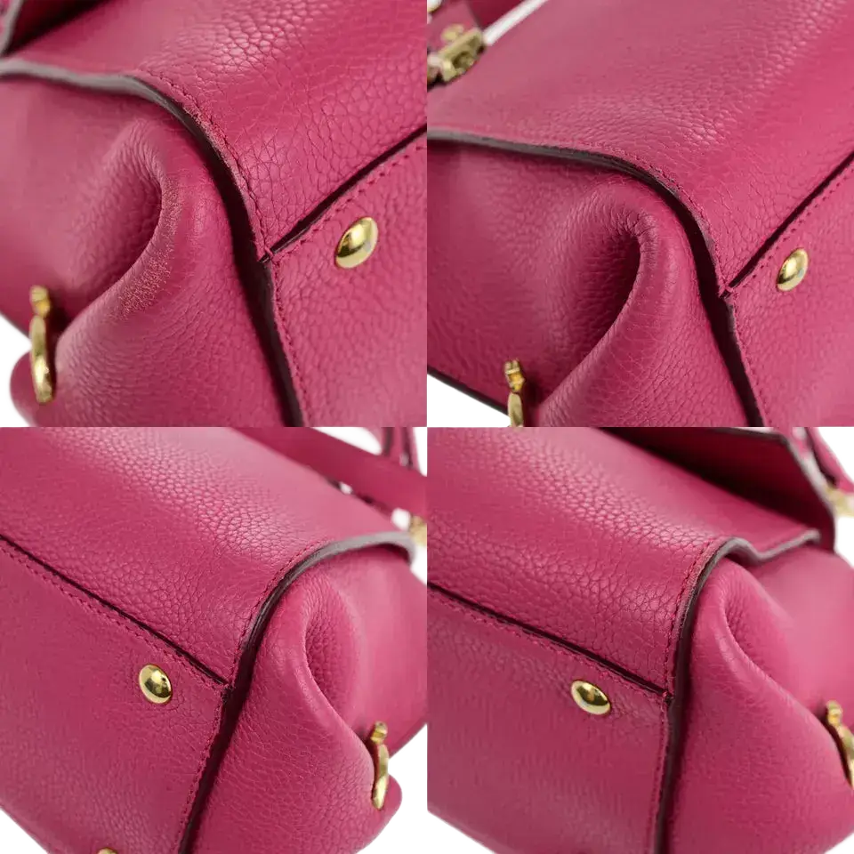 SALVATORE FERRAGAMO Sofia Gancini 2Way Shoulder Handbag
