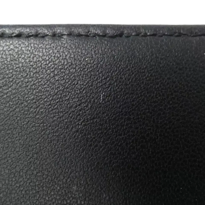Authentic Dior Caro Pouch Shoulder Bag in Black with Gold Hardware