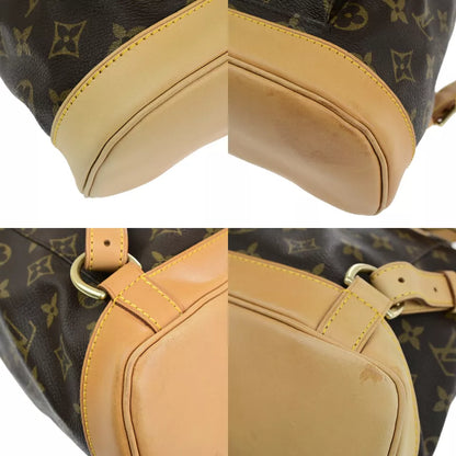 LOUIS VUITTON Montsouris MM Backpack Bag – Brown Monogram Leather