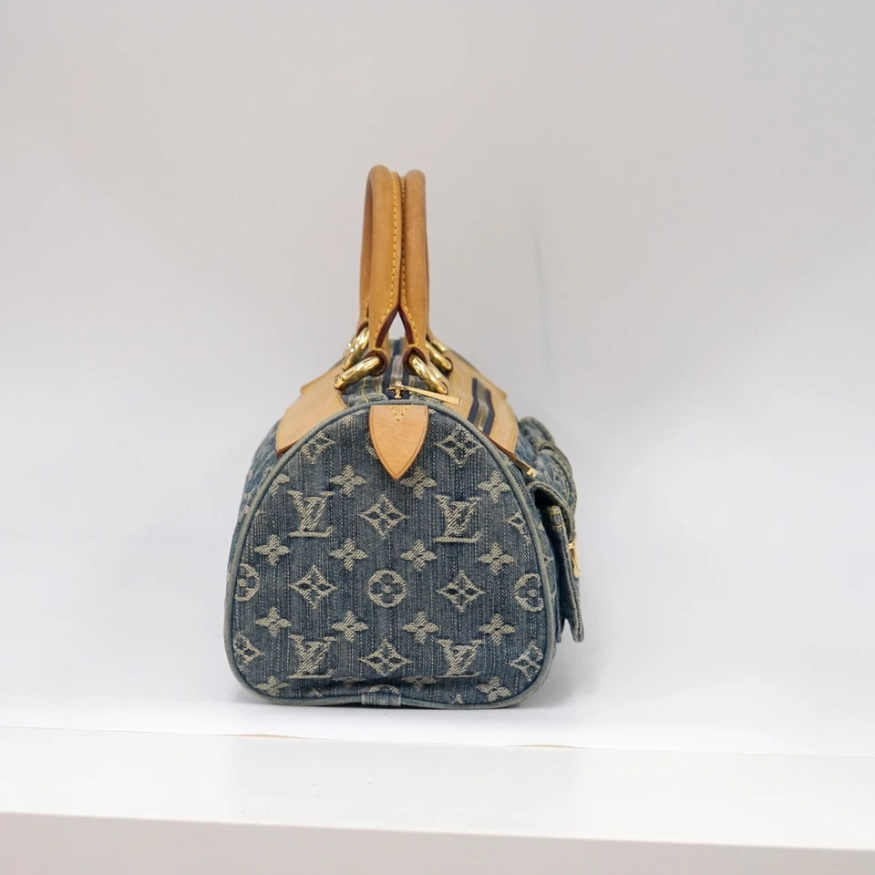 Louis Vuitton Monogram Denim Neo Speedy in Blue