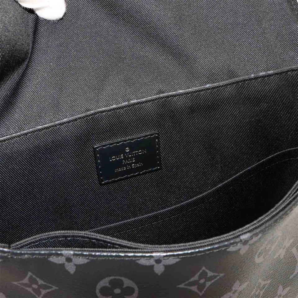 Louis Vuitton District PM NM in Monogram Eclipse Canvas