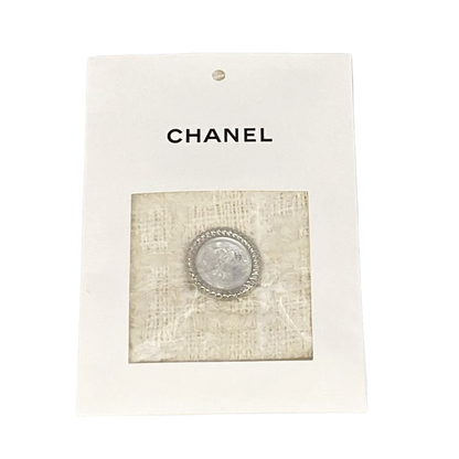 CHANEL Cream White Cotton Polyester Women's Jacket