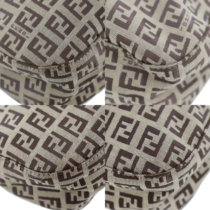 FENDI Zucca Mamma Bucket Handbag