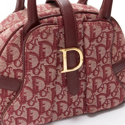 Christian Dior Galliano Vintage Double Saddle Trotter Bag