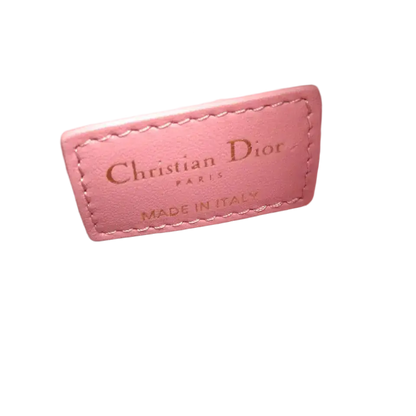 Dior Christian Dior Small Nomad Pouch – Pink Leather