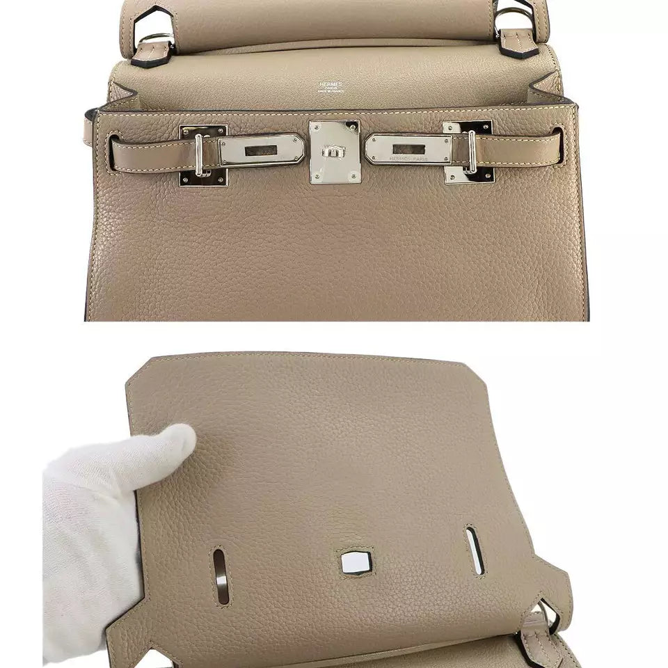 HERMES Jypsiere 28 Shoulder Bag