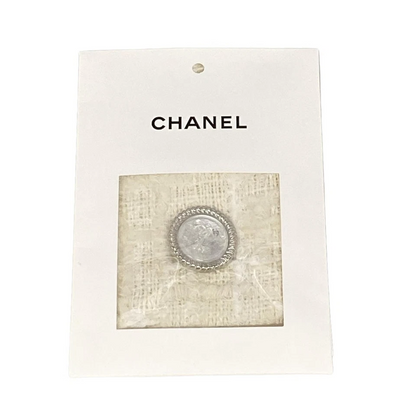 CHANEL Cream White Cotton Polyester Women's Jacket