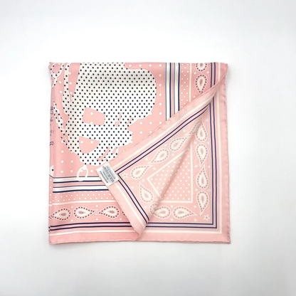Hermès Carré 55 Brides de Gala Scarf in Pink x Multicolor Silk