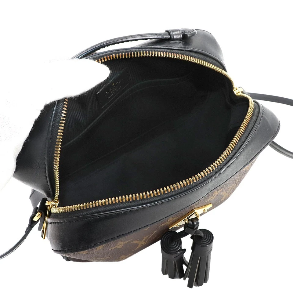 Louis Vuitton Saintonge in Monogram Canvas & Noir Leather
