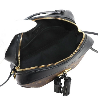 Louis Vuitton Saintonge in Monogram Canvas & Noir Leather
