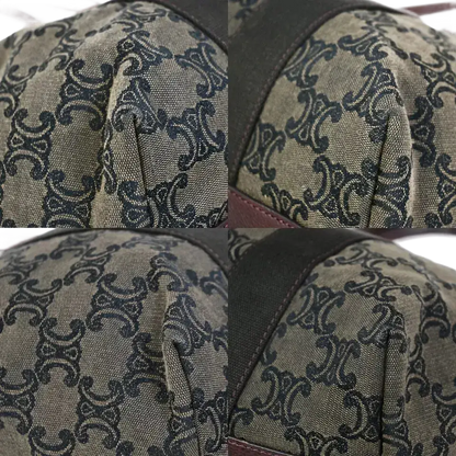 CELINE Macadam Shoulder Tote Bag